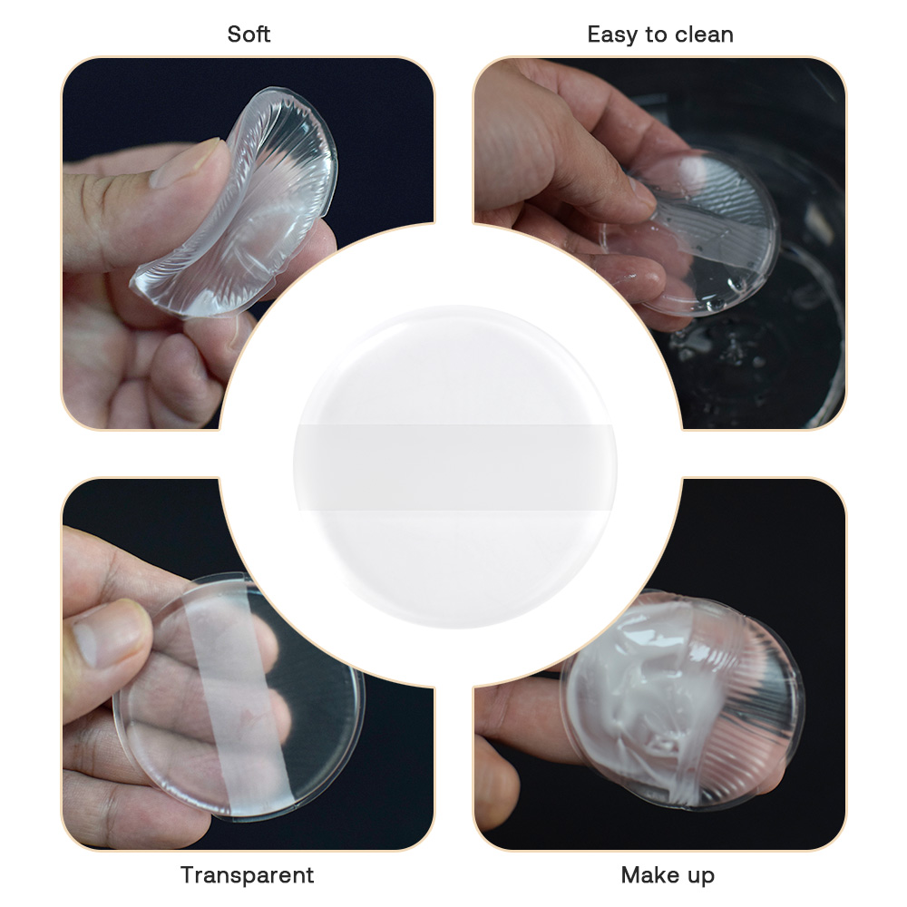 silicone powder puff