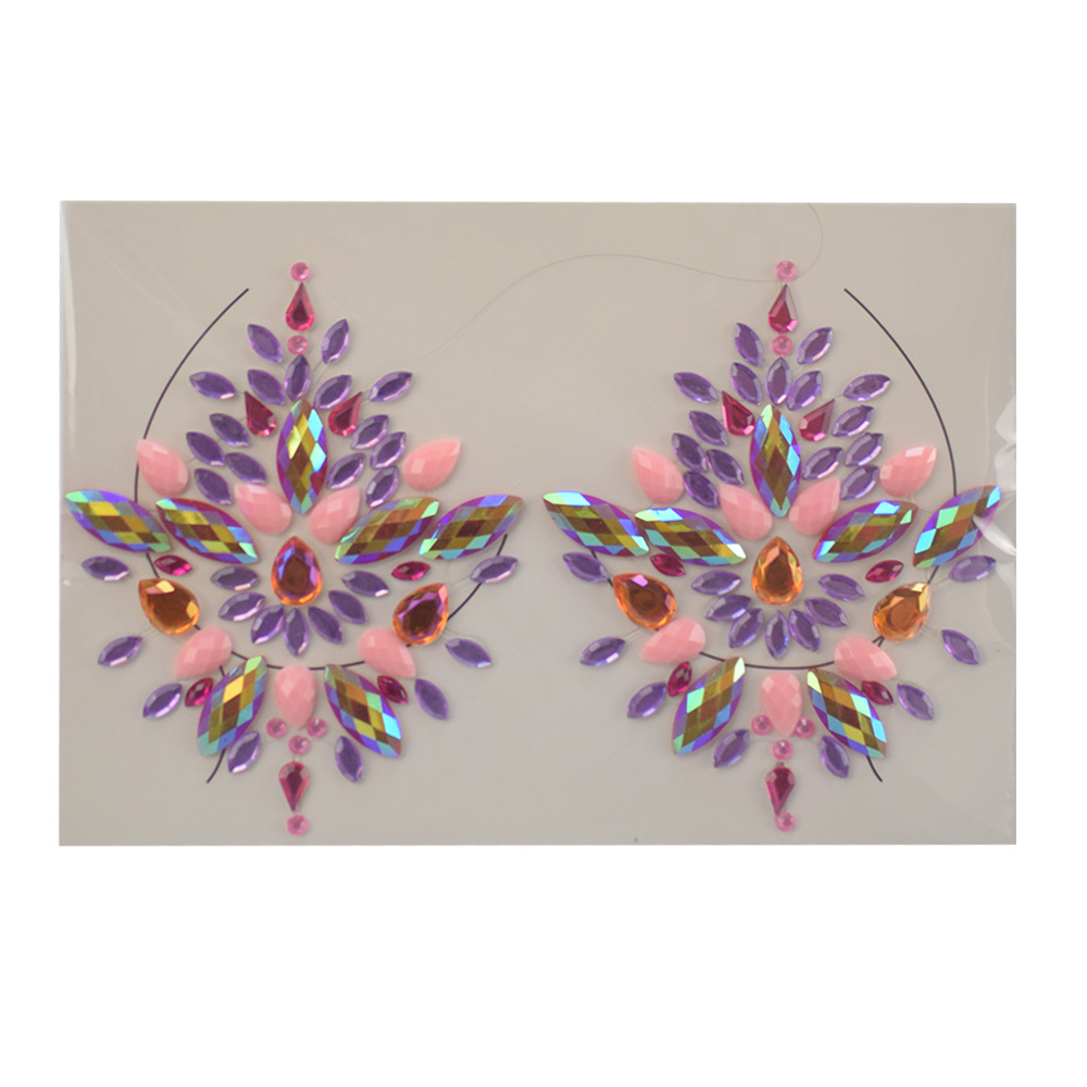 Crystal Breast Nipple Pasties