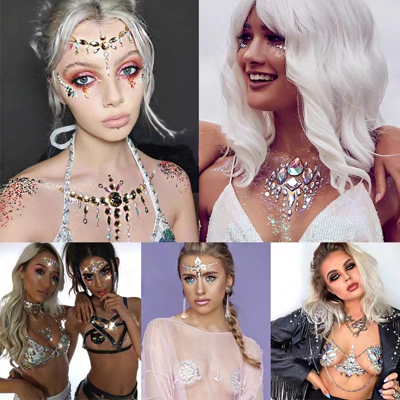 Crystal Breast Nipple Pasties