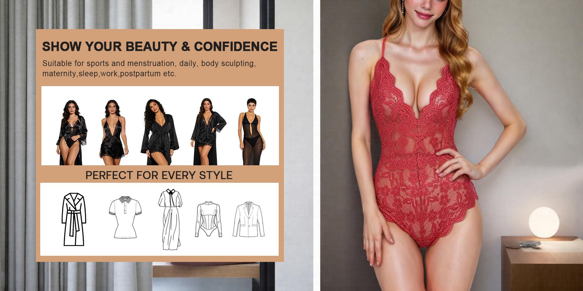 Openwork Lace Bodysuit