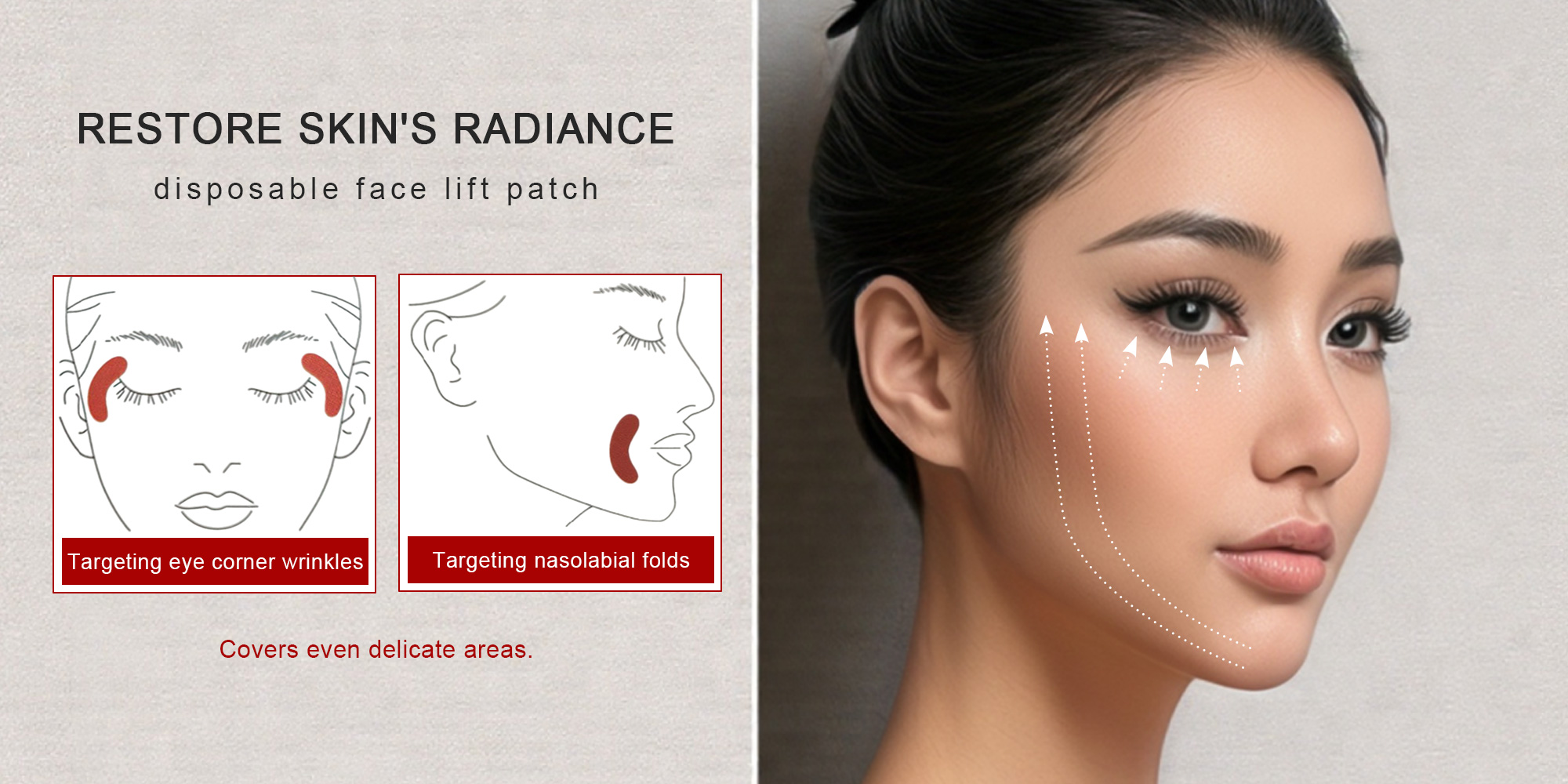 disposable face lift patch