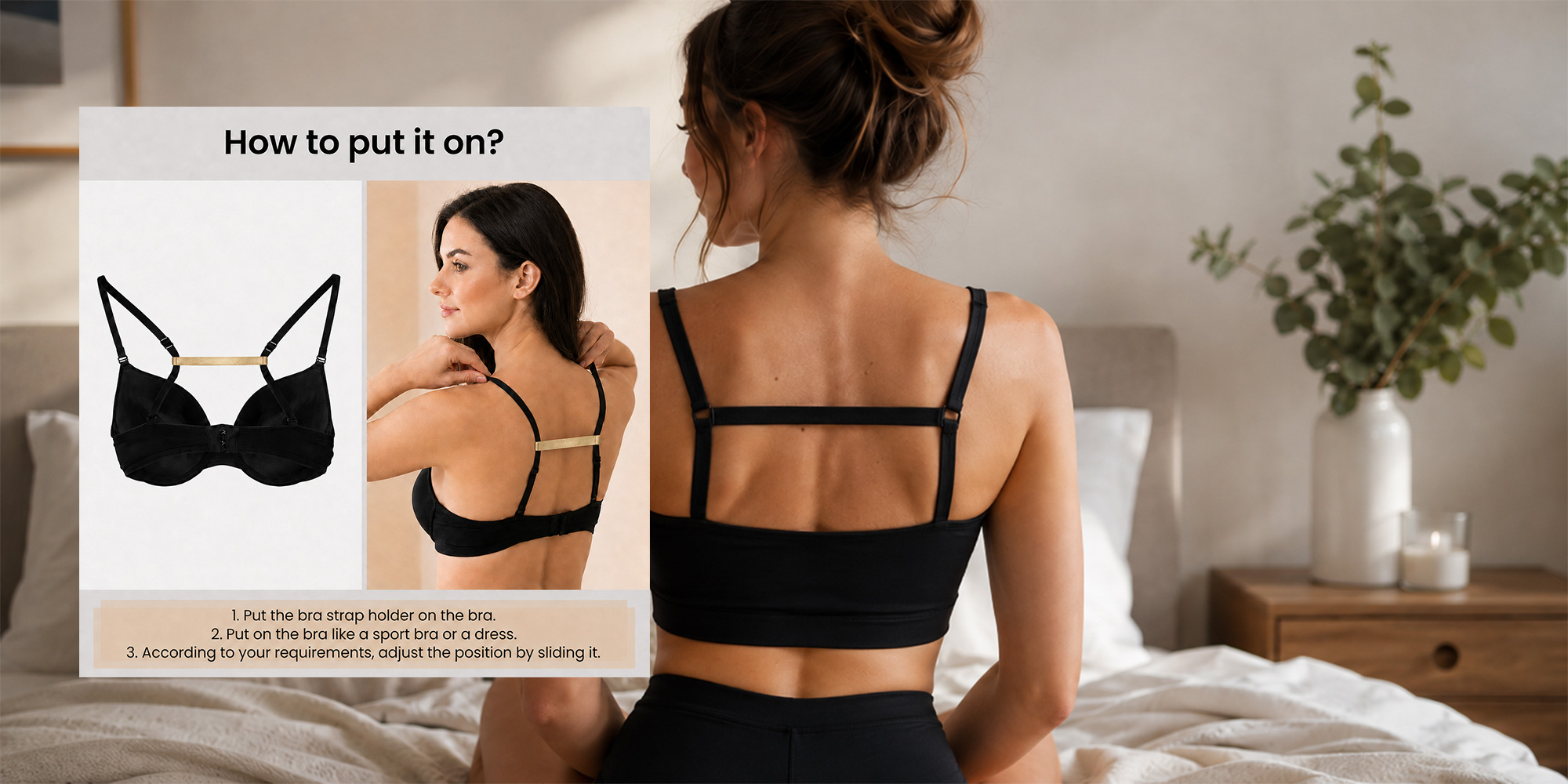Bra Strap Adjuster Clips