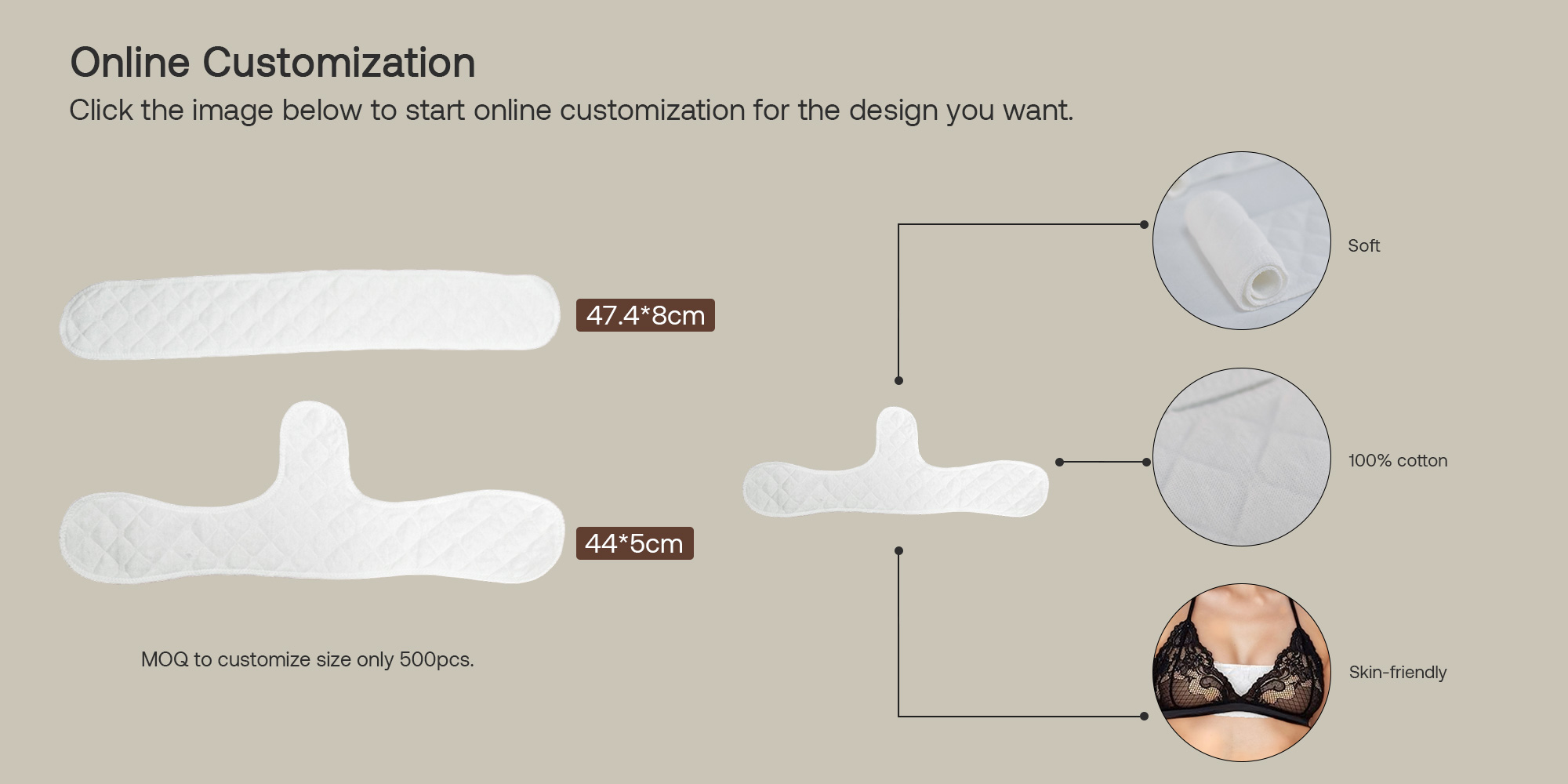 Sweat Liner Cotton Pads