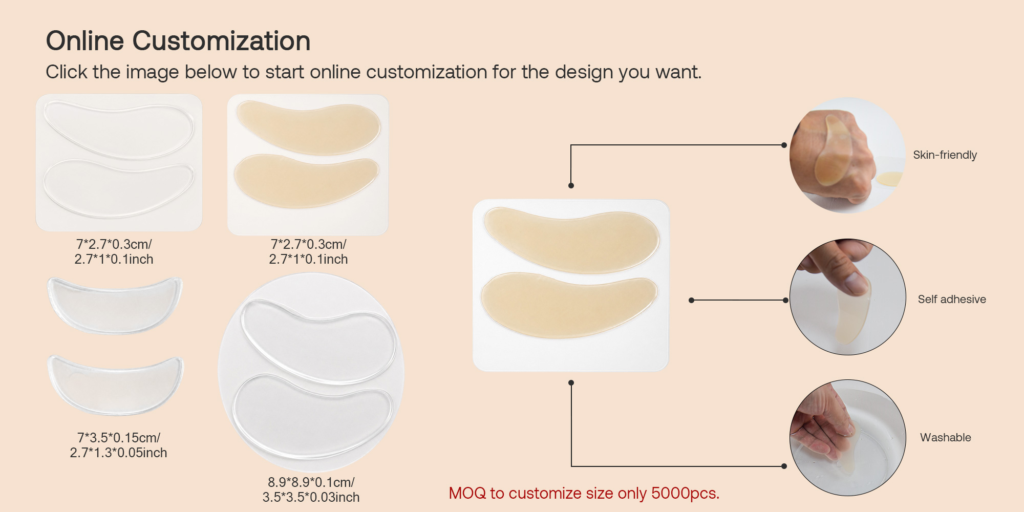 anti wrinkle eye pad