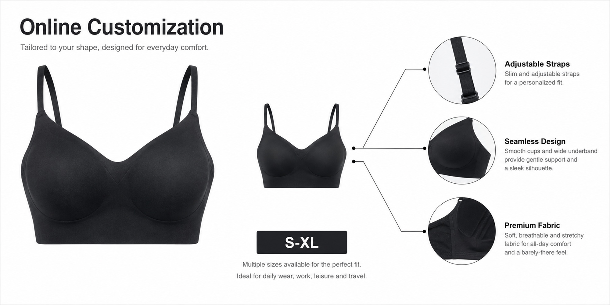 seamless bra