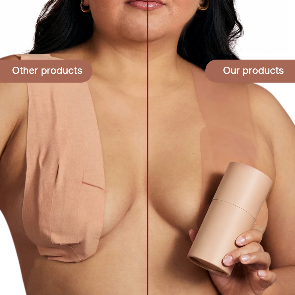 silicone boob tape